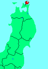 宇曽利山湖位置図